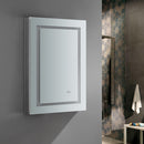 Fresca Spazio 24" Wide x 36" Tall Bathroom Medicine Cabinet with LED Lighting and Defogger FMC022436-L