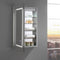 Fresca Spazio 24" Wide x 36" Tall Bathroom Medicine Cabinet with LED Lighting and Defogger FMC022436-L