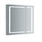 Fresca Spazio 36" Wide x 36" Tall Bathroom Medicine Cabinet w/ LED Lighting & Defogger FMC023636