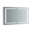 Fresca Spazio 48" Wide x 30" Tall Bathroom Medicine Cabinet w/ LED Lighting & Defogger FMC024830