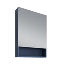 Fresca 24" Royal Blue Bathroom Medicine Cabinet w/ Small Bottom Shelf FMC6124RBL