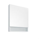 Fresca 24" White Bathroom Medicine Cabinet w/ Small Bottom Shelf FMC6124WH