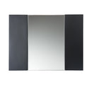 Fresca Lucera 42" Espresso Wall Hung Modern Bathroom Cabinet with Top and Undermount Sink FCB6142ES-UNS-CWH-U