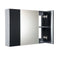 Fresca 32" Espresso Medicine Cabinet with 3 Doors FMC6183ES