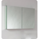 Fresca Vista 48" White Wall Hung Modern Bathroom Cabinet with Integrated Sink FCB8092WH-I