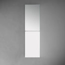 Fresca 15" Wide x 52" Tall Bathroom Medicine Cabinet with Mirrors FMC8030