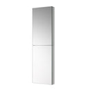 Fresca 15" Wide x 52" Tall Bathroom Medicine Cabinet w/ Mirrors FMC8030