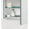 Fresca 20" Wide x 26" Tall Bathroom Medicine Cabinet with Mirrors FMC8058