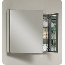 Fresca 30" Wide x 26" Tall Bathroom Medicine Cabinet with Mirrors FMC8090