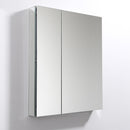 Fresca 30" Wide x 36" Tall Bathroom Medicine Cabinet w/ Mirrors FMC8091