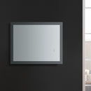 Fresca Angelo 24" Wide x 30" Tall Bathroom Mirror with  Halo Style LED Lighting and Defogger FMR012430