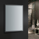 Fresca Angelo 48" Wide x 36" Tall Bathroom Mirror with  Halo Style LED Lighting and Defogger FMR014836