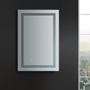 Fresca Santo 24" Wide x 36" Tall Bathroom Mirror with  LED Lighting and Defogger FMR022436