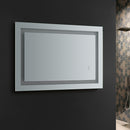 Fresca Santo 24" Wide x 36" Tall Bathroom Mirror with  LED Lighting and Defogger FMR022436