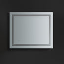 Fresca Santo 36" Wide x 30" Tall Bathroom Mirror with  LED Lighting and Defogger FMR023630