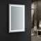 Fresca Santo 48" Wide x 30" Tall Bathroom Mirror with  LED Lighting and Defogger FMR024830