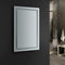 Fresca Santo 48" Wide x 30" Tall Bathroom Mirror with  LED Lighting and Defogger FMR024830