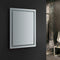 Fresca Santo 48" Wide x 36" Tall Bathroom Mirror with  LED Lighting and Defogger FMR024836