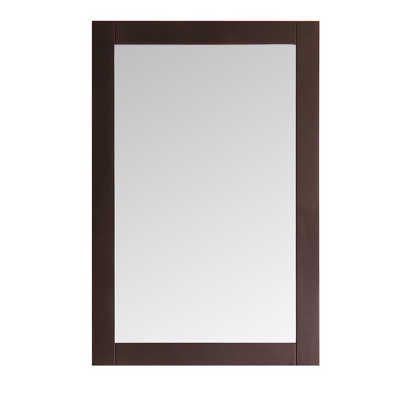 Fresca Greenwich 20" Antique Coffee Traditional Bathroom Mirror FMR2301AC