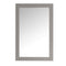 Fresca Hartford 20" Gray Traditional Bathroom Mirror FMR2302GR