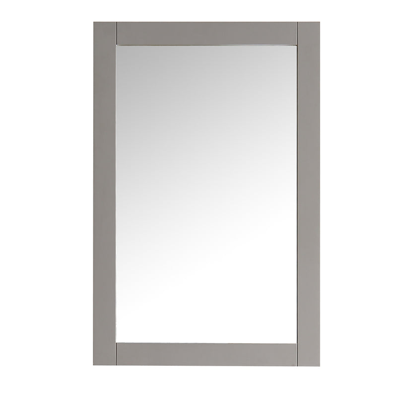 Fresca Hartford 20" Gray Traditional Bathroom Mirror FMR2302GR