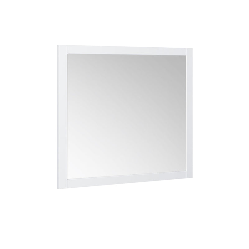 Fresca Manchester 30" White Traditional Bathroom Mirror FMR2303WH