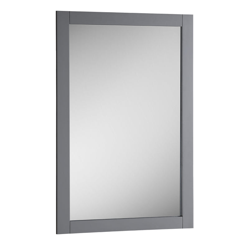 Fresca Manchester 20" Gray Traditional Bathroom Mirror FMR2304GR