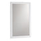 Fresca Manchester 20" White Traditional Bathroom Mirror FMR2304WH