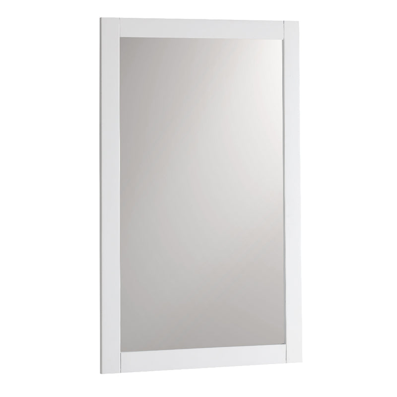 Fresca Manchester 20" White Traditional Bathroom Mirror FMR2304WH