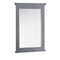 Fresca Windsor 24" Gray Textured Bathroom Mirror FMR2424GRV