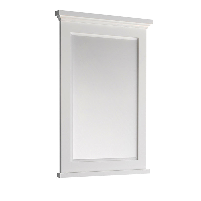 Fresca Windsor 24" Matte White Bathroom Mirror FMR2424WHM