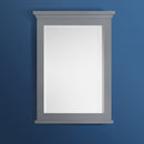 Fresca Windsor 30" Gray Textured Bathroom Mirror FMR2430GRV