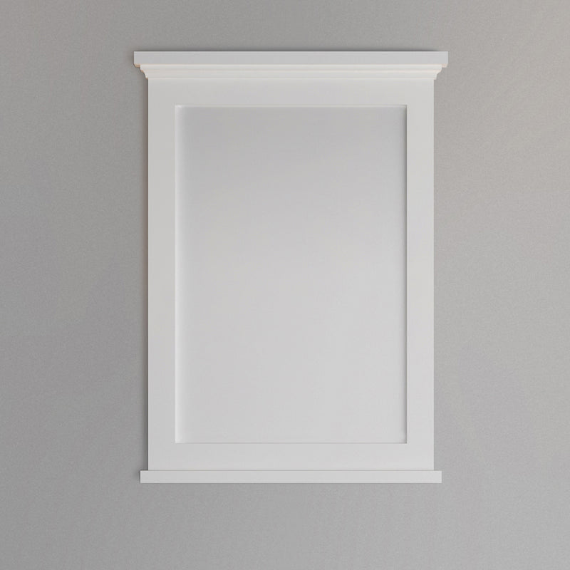 Fresca Windsor 30" Matte White Bathroom Mirror FMR2430WHM