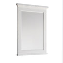 Fresca Windsor 30" Matte White Bathroom Mirror FMR2430WHM