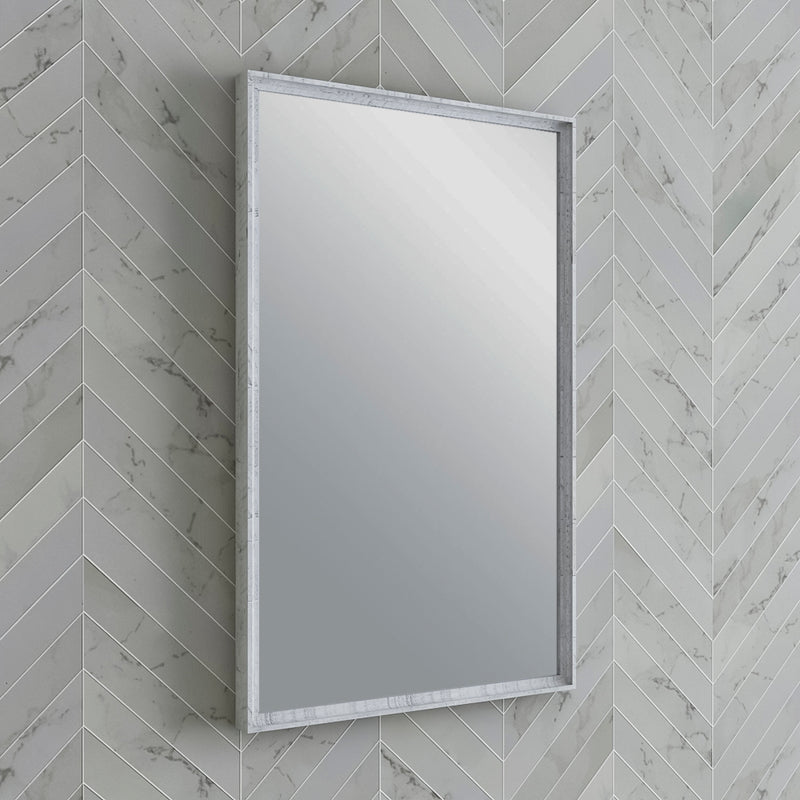 Fresca Formosa 20" Bathroom Mirror in Rustic White FMR3120RWH