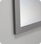 Fresca 24"X30" Reversible Mount Mirror in Gray FMR6124GR