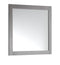 Fresca 36"X30" Reversible Mount Mirror in Gray  FMR6136GR