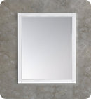 Fresca 36"X30" Reversible Mount Mirror in White FMR6136WH