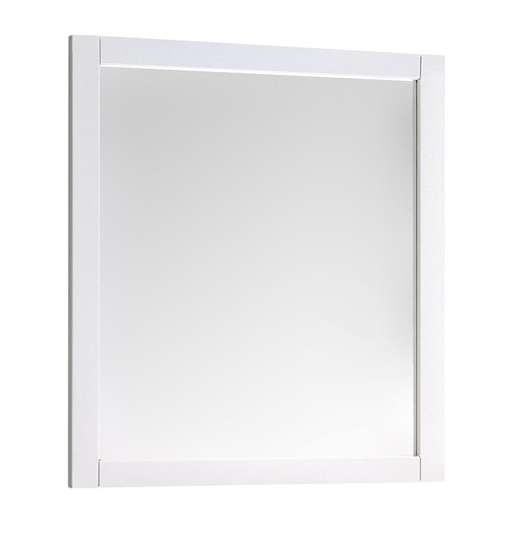 Fresca 36"X30" Reversible Mount Mirror in White  FMR6136WH