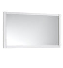 Fresca 48"X30" Reversible Mount Mirror in White  FMR6148WH