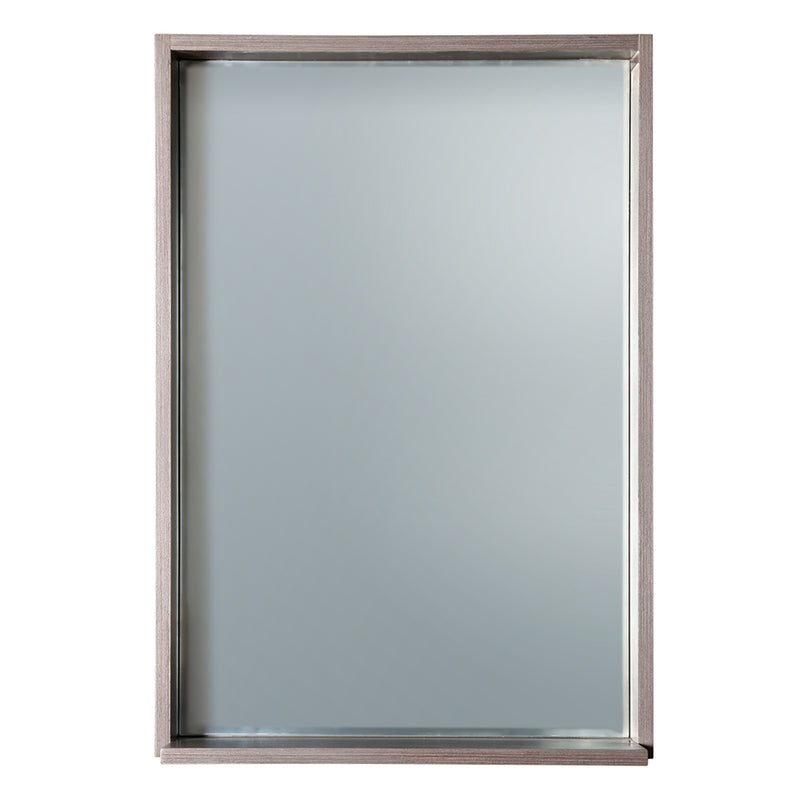 Fresca Allier 24" Gray Oak Modern Bathroom Cabinet with Sink FCB8125GO-I