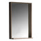 Fresca Allier 22" Gray Oak Mirror with Shelf FMR8125GO