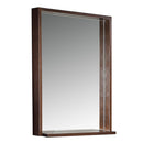 Fresca Allier 22" Wenge Mirror with Shelf FMR8125WG