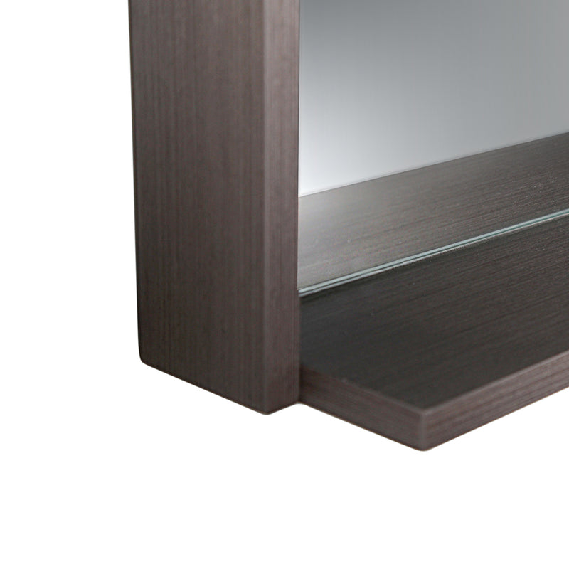 Fresca Allier 30" Gray Oak Mirror with Shelf FMR8130GO