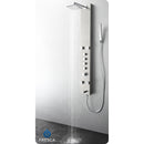 Fresca Pavia Stainless Steel Brushed Silver Thermostatic Shower Massage Panel FSP8001BS