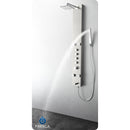 Fresca Pavia Stainless Steel Brushed Silver Thermostatic Shower Massage Panel FSP8001BS