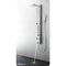 Fresca Pavia Stainless Steel Brushed Silver Thermostatic Shower Massage Panel FSP8001BS