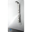 Fresca Geona Stainless Steel Brushed Silver Thermostatic Shower Massage Panel FSP8009BS