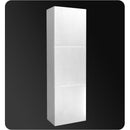 Fresca Coda 18" White Modern Corner Bathroom Vanity FVN5084WH