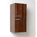 Fresca Vista 48" Walnut Wall Hung Modern Bathroom Vanity with Medicine Cabinet FVN8092GW